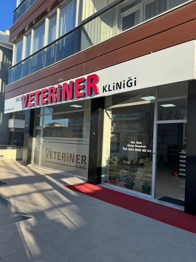 İncir Veteriner Kliniği dış cephe